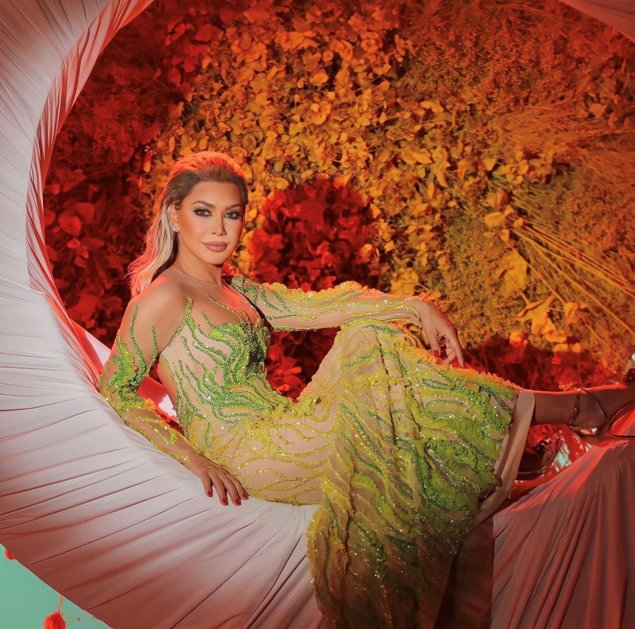 Nawal El Zoghbi in Tony Ward | Tony Ward Couture