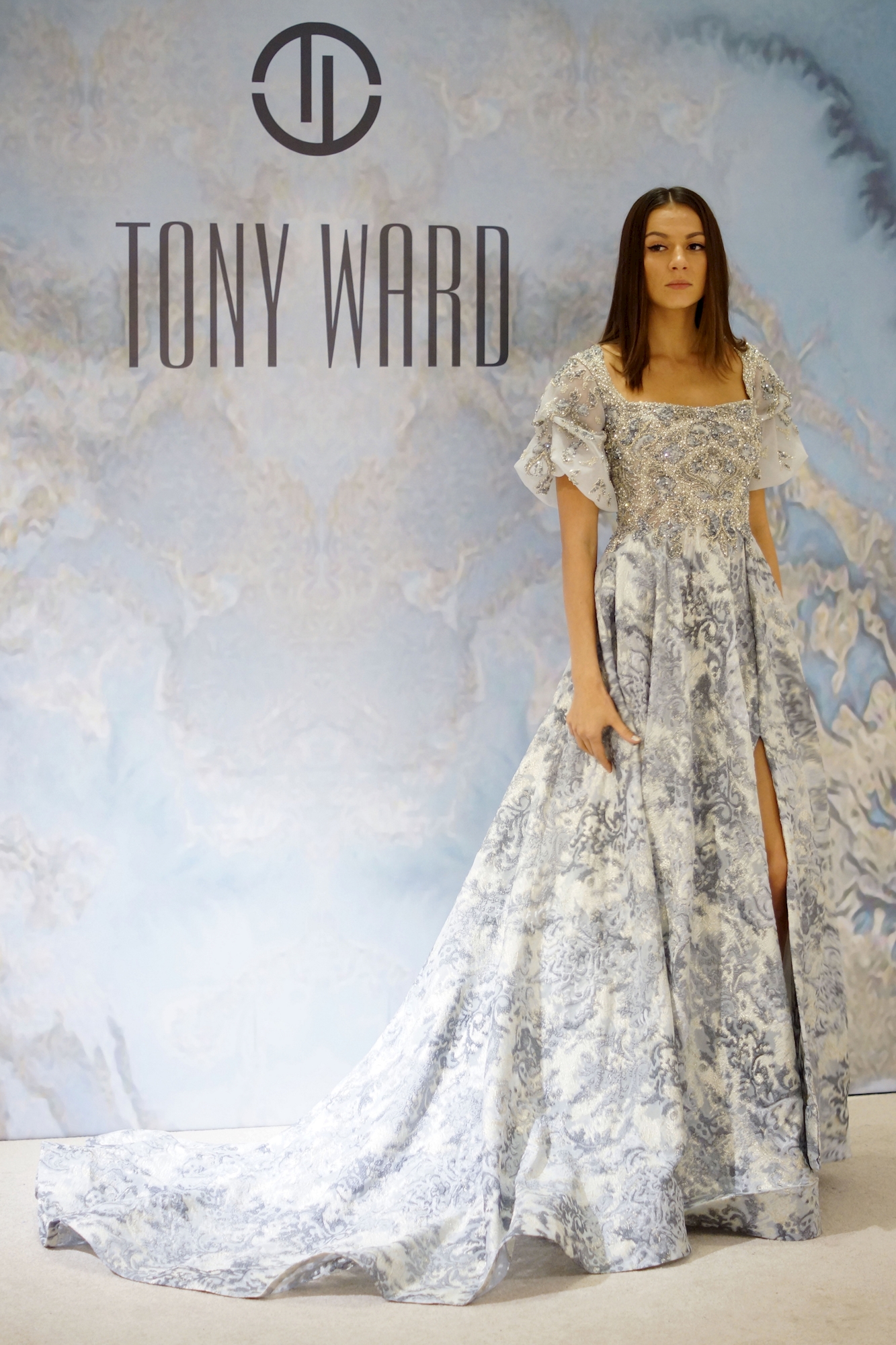 Zhang Zhi Shimmers in Tony Ward for Marie Claire Dinner in