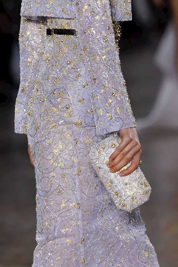 Lavender Gold Clutch