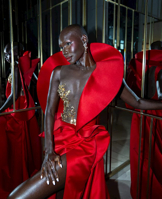 Adot Gak in Tony Ward Couture at Cannes 2026 Adot Gak in Tony Ward Couture at Cannes 2026